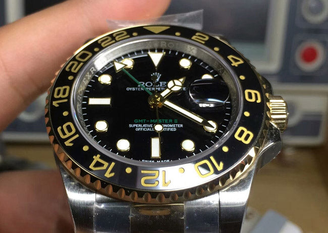 Rolex GMT Master II δίχρωμο