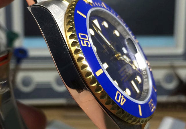 Rolex Submariner μπλε διχρωμία