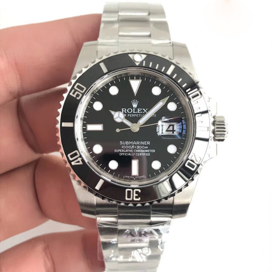 Ρολόι Rolex Submariner μαύρο ρεπλίκα