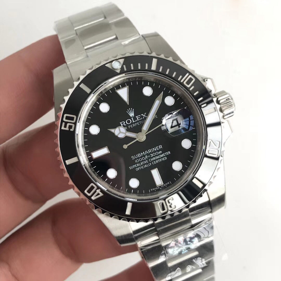 Ρολόι Rolex Submariner μαύρο ρεπλίκα