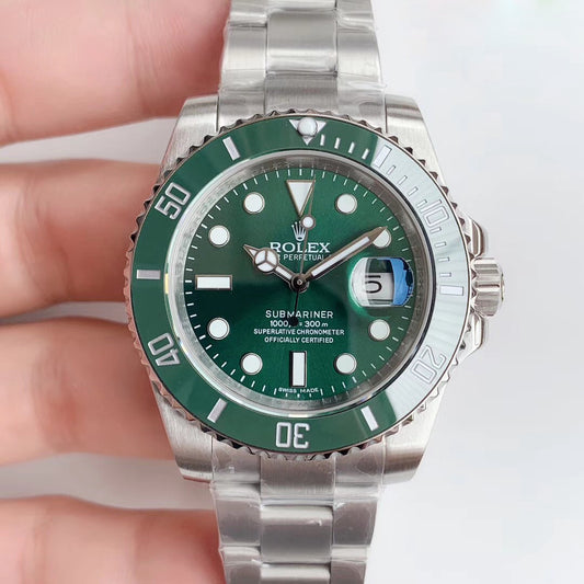 Ρολόι Rolex Submariner Green Hulk ρεπλίκα